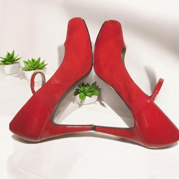 Style & Co Red Kaylee Womens Mary Janes Pumps - Picture 7 of 16